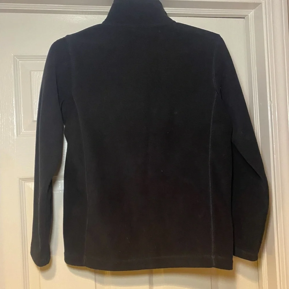 Lands' End Kids Full Zip Mid Weight Fleece Jacket Classic Warm Cozy‎ Winter